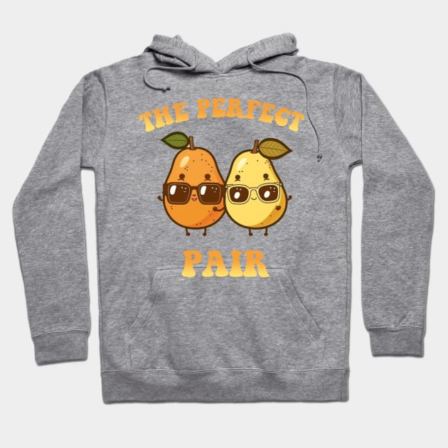 The Perfect Pair (Pear) Hoodie by Hehe Tees